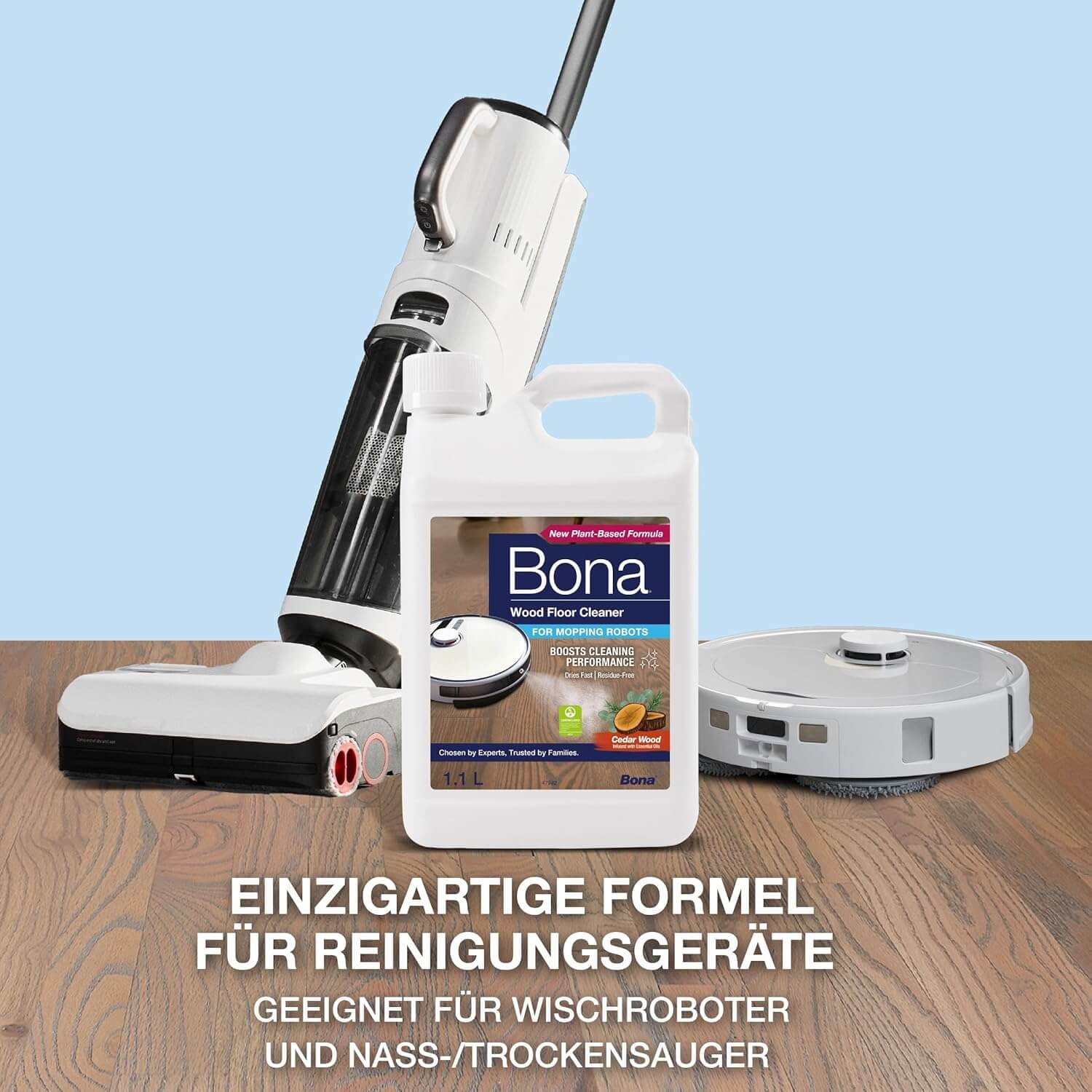 Bona® Holzbodenreiniger für Wischroboter Bona® Holzbodenreiniger für Wischroboter