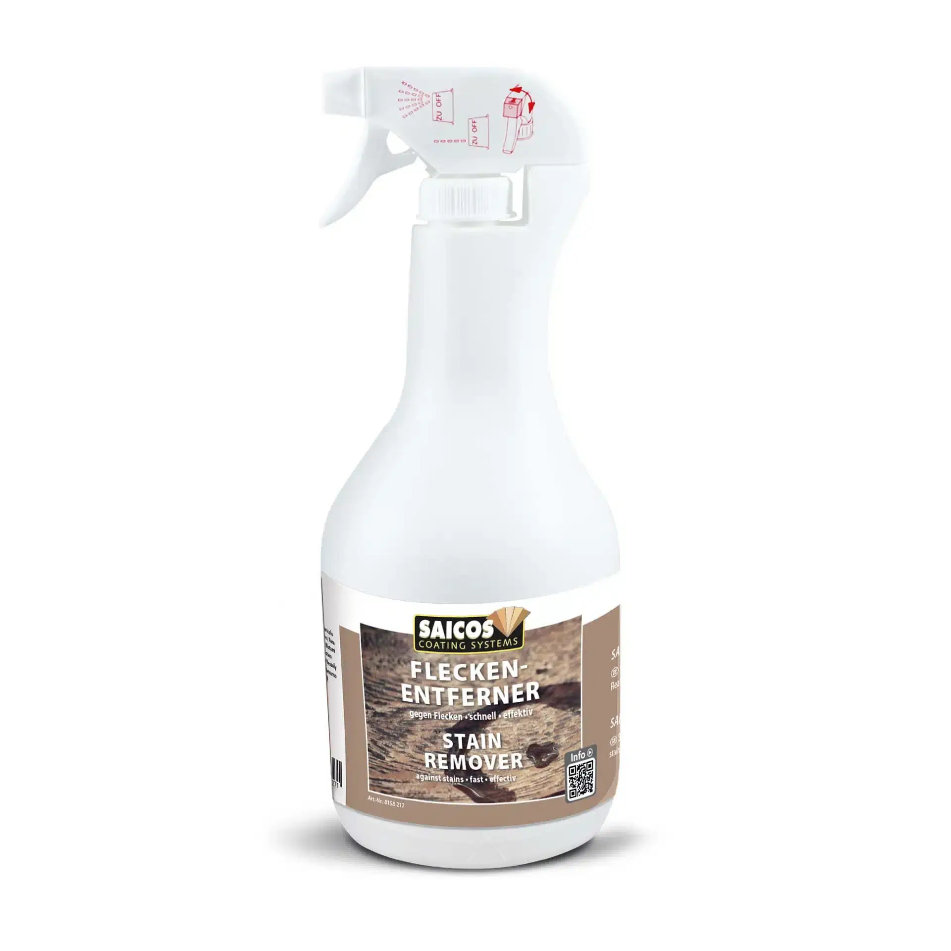 SAICOS-8158-Fleckenentferner 8158 SAICOS Stain Remover 0.5 l