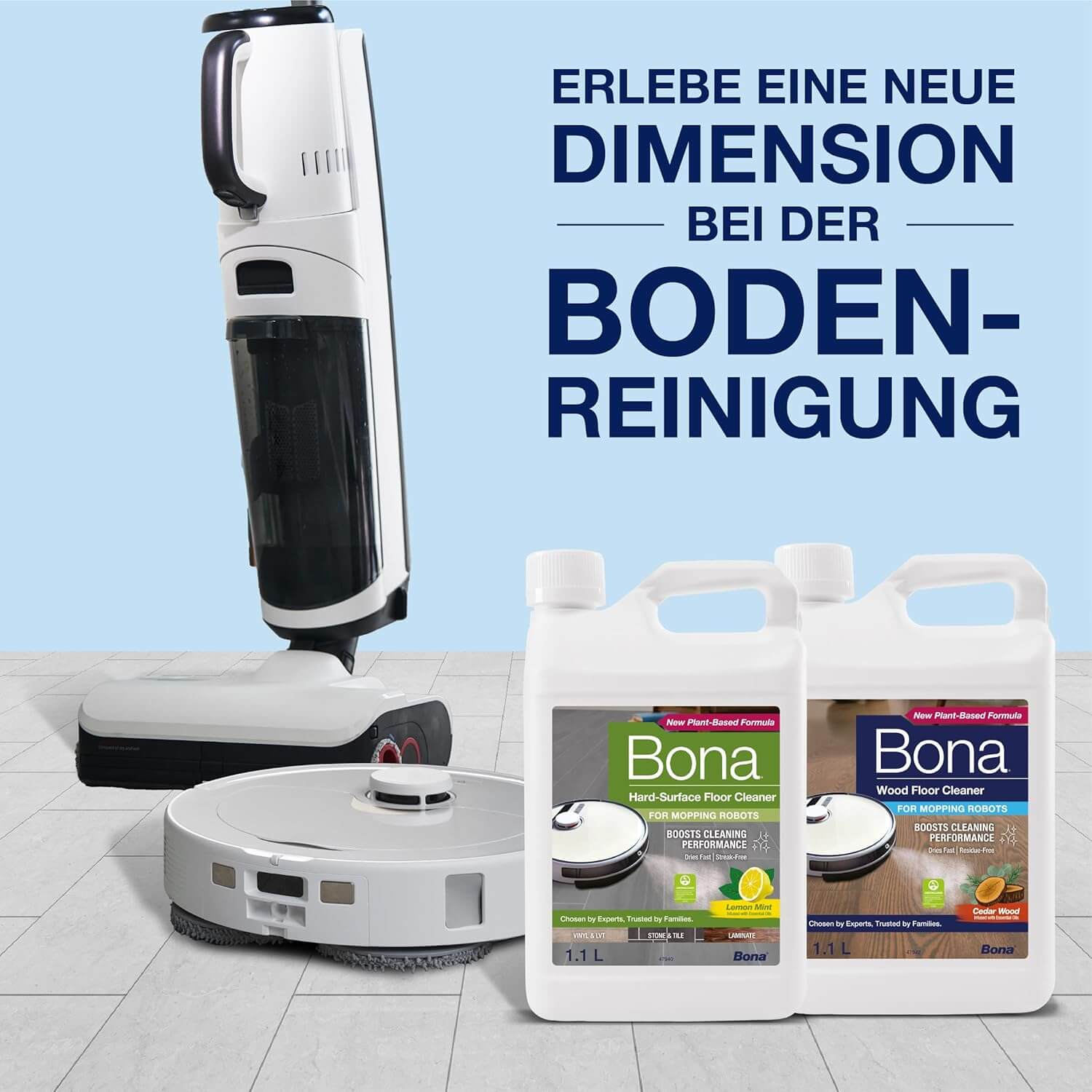 Bona® Hartbodenreiniger für Wischroboter Bona® Hartbodenreiniger für Wischroboter