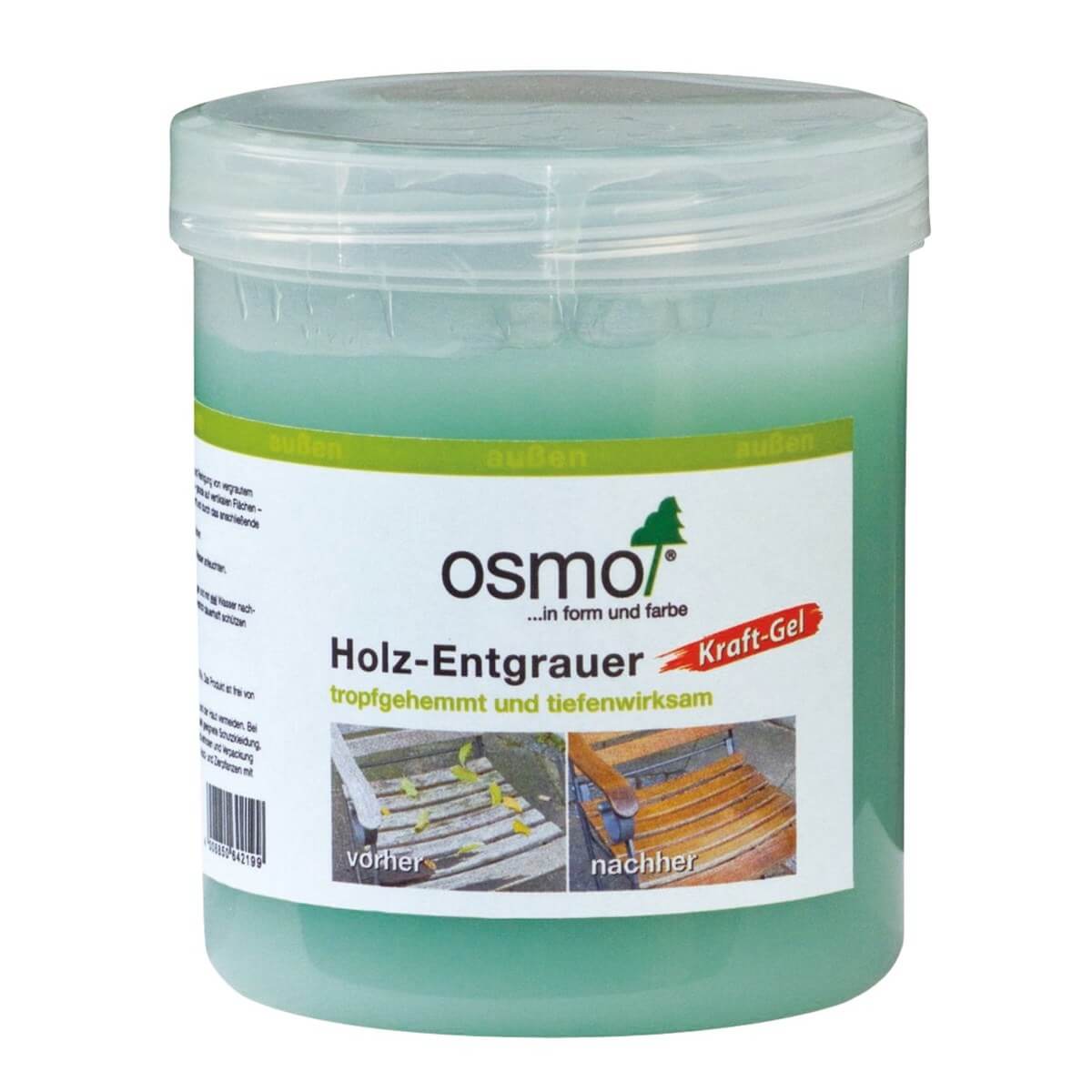 Holzentgrauer 6609 OSMO Holz-Entgrauer Kraft-Gel