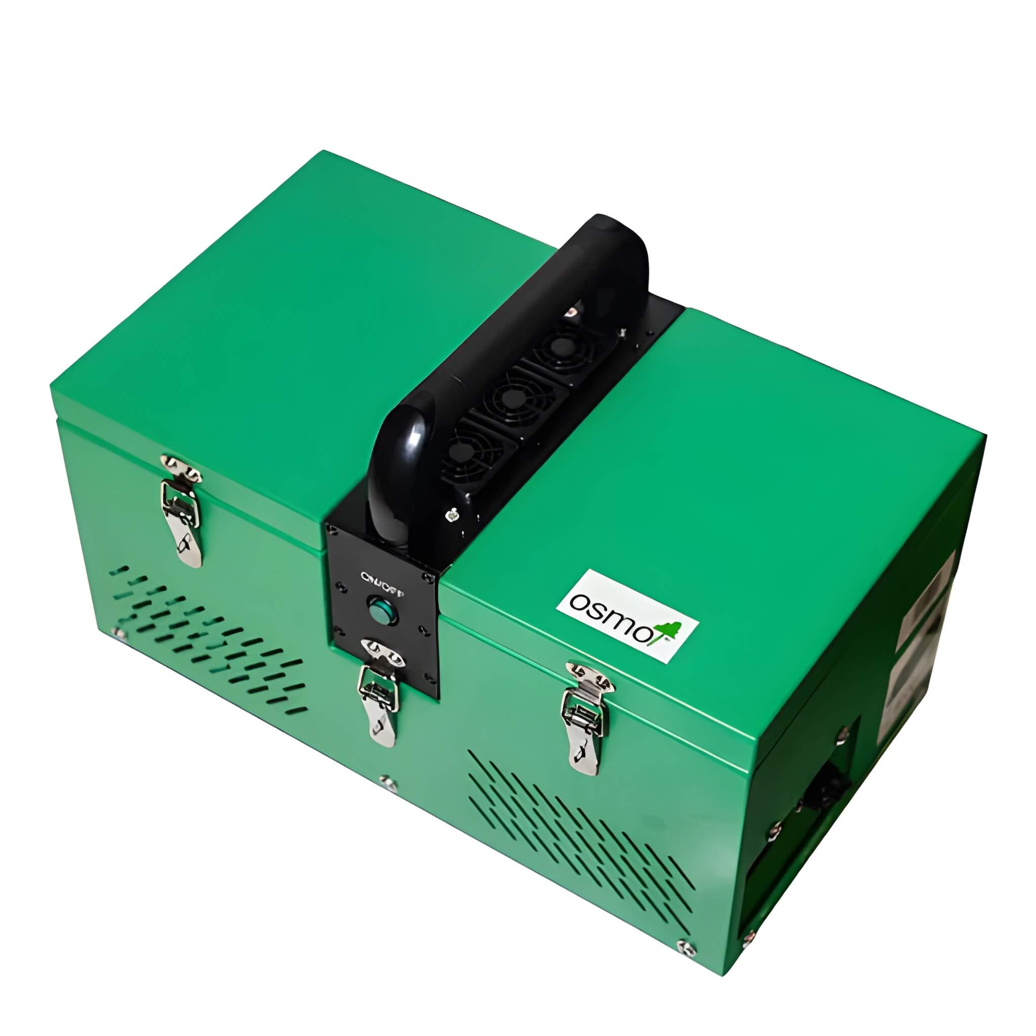 OSMO Starterset LED Smart-Oil Grünes Gehäuse, Lüftereinsatz, Kühlbox, Kofferklappe, Osmo