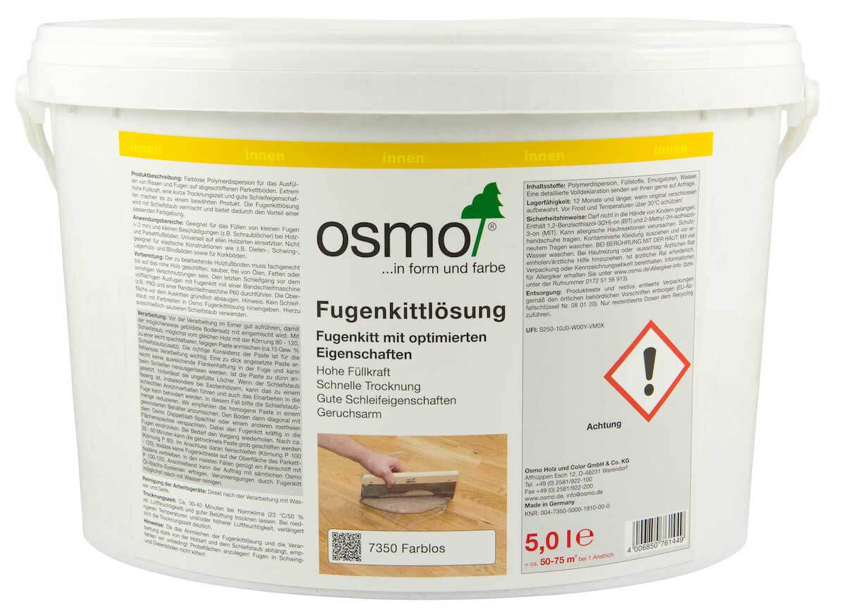 7350 OSMO WOOD PUTTY 5 Liter 7350 OSMO WOOD PUTTY 5 Liter