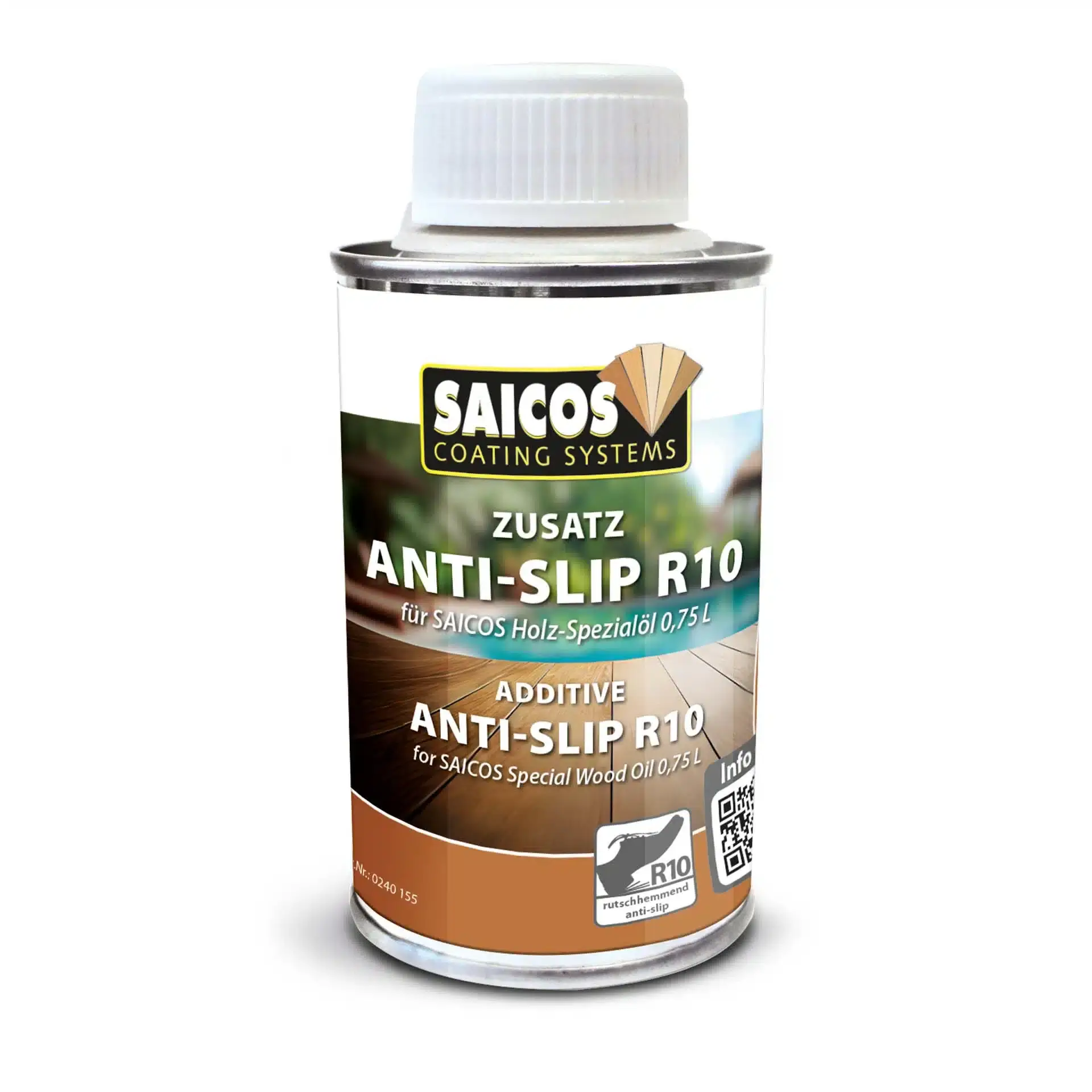 0240-Zusatz-R10-0125-D Special Wood Oil Additive Anti-Slip R10