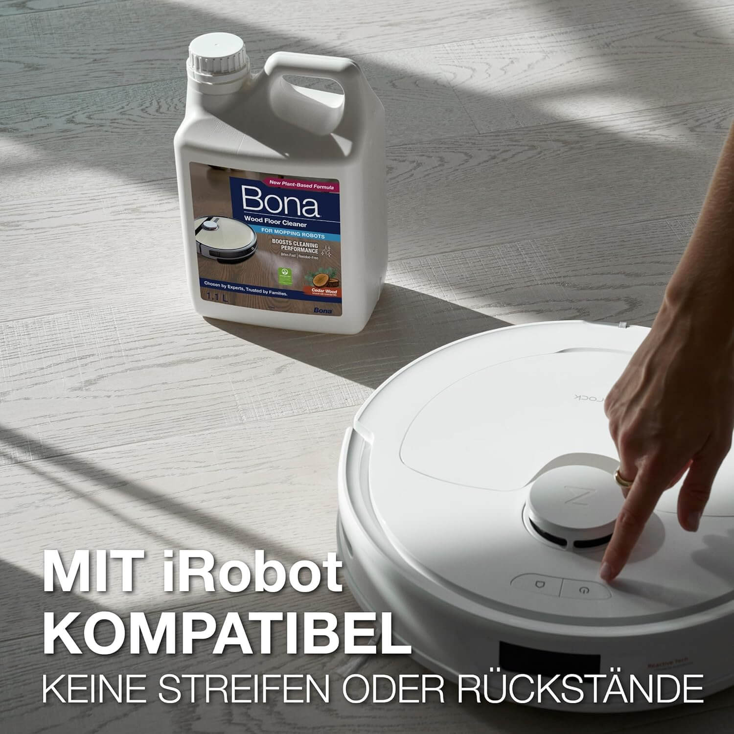 Bona® Holzbodenreiniger für Wischroboter