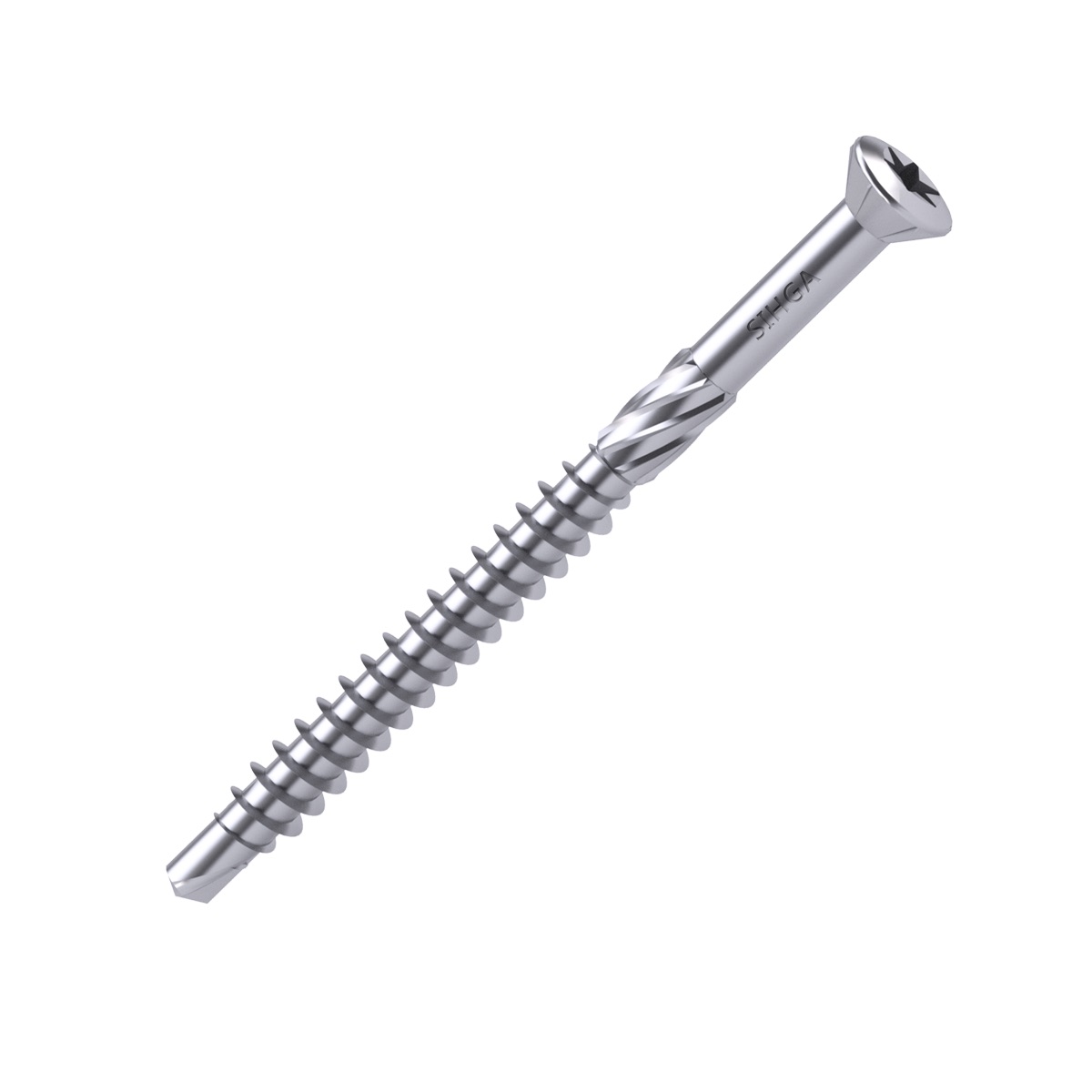 SIHGA® F-BohrFix® ZB 3,2 x Edelstahl rostfrei, 35 mm, 200 St. minimontagepack