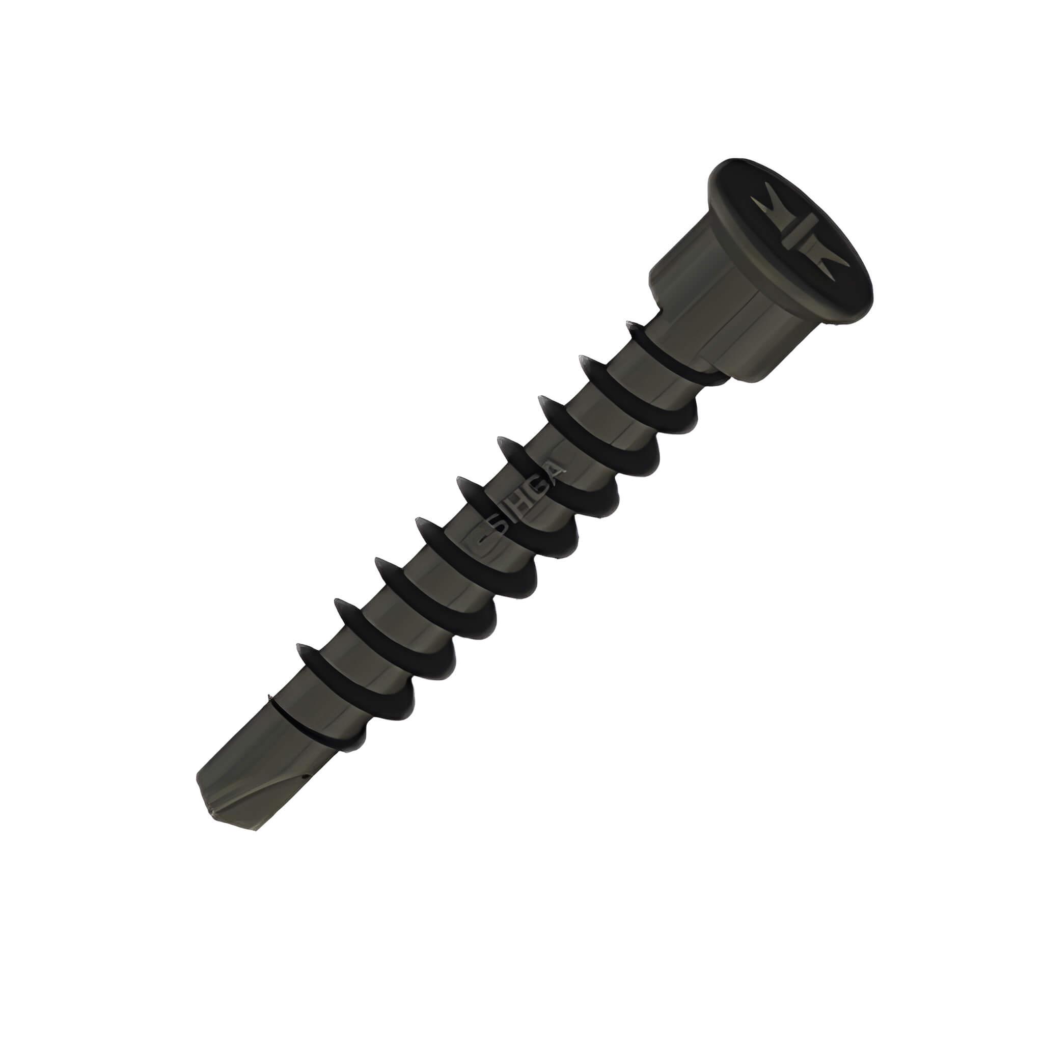 L-BohrFixFB schwarz Machine, Screw, Smoke Pipe