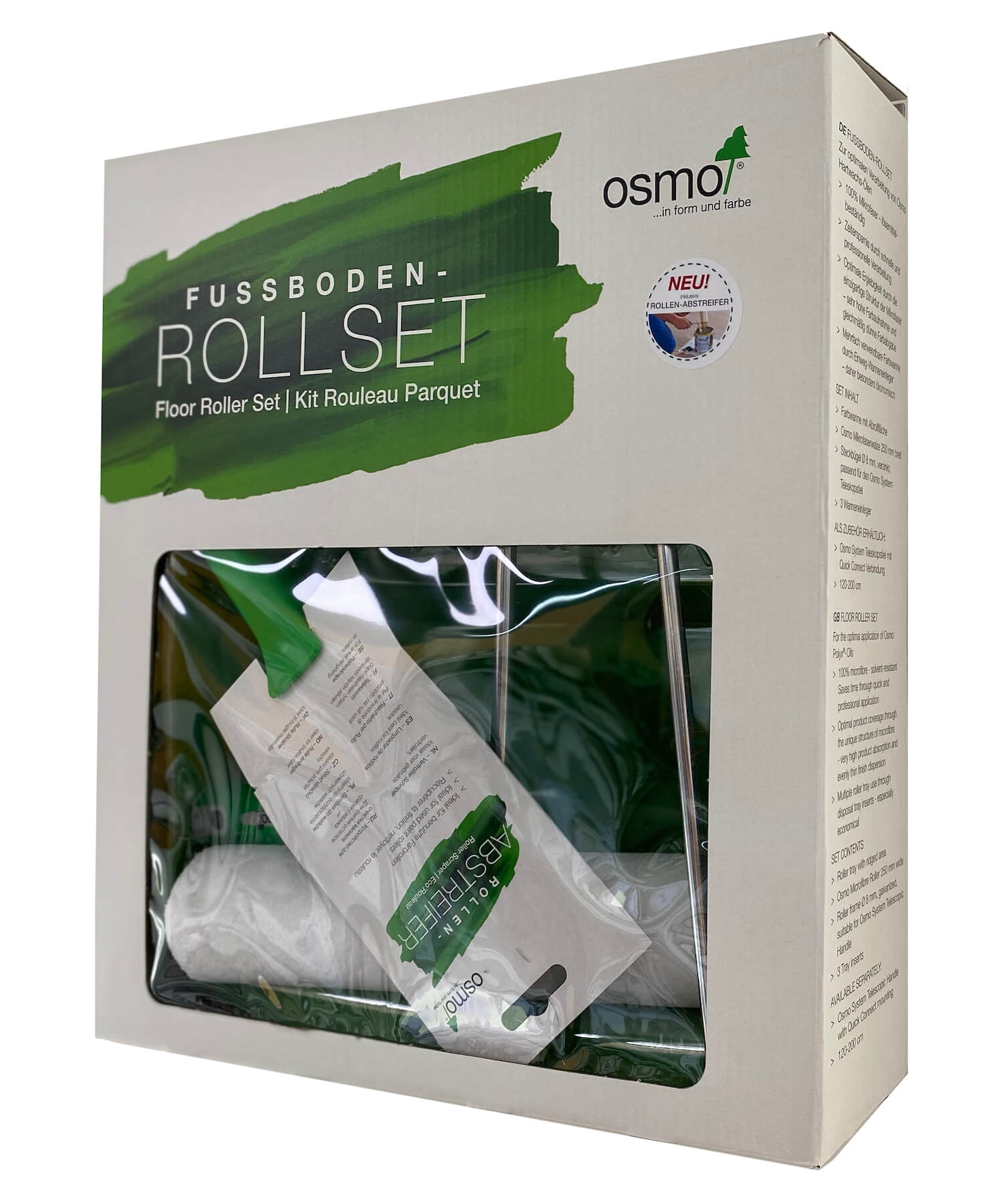 Parkettrollset2 OSMO Fußboden-Rollset