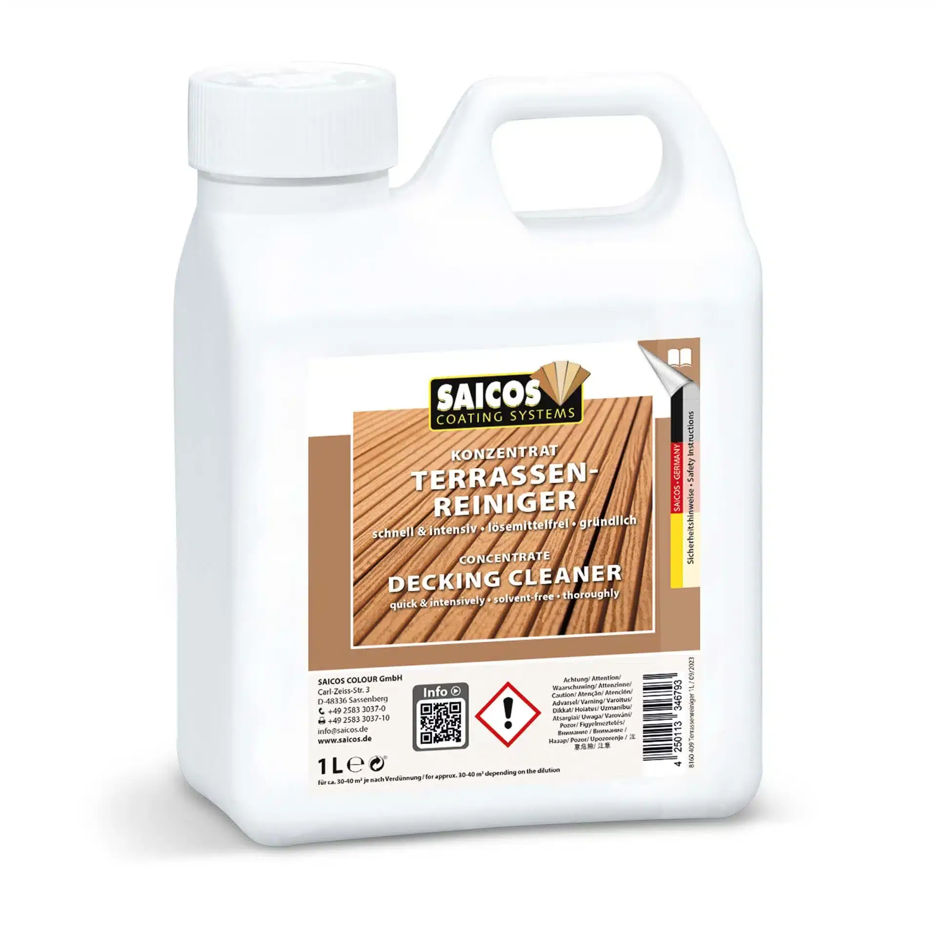 8160-Saicos-Terrassenreiniger 8160 SAICOS Terrassenreiniger 1 Liter